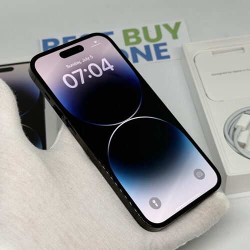 IMG_5363 iPhone 14 Pro 128GB zwart /krasvrij glas /86% batt /garantie