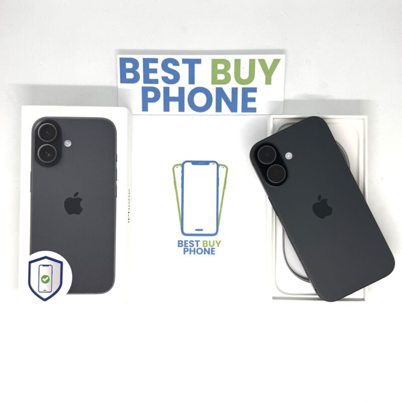 iPhone 17 256GB zwart /96% batt /krasvrij scherm /garantie
