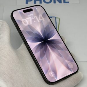 iPhone 17 256GB zwart /E-sim /krasvrij scherm /100% batt /garantie