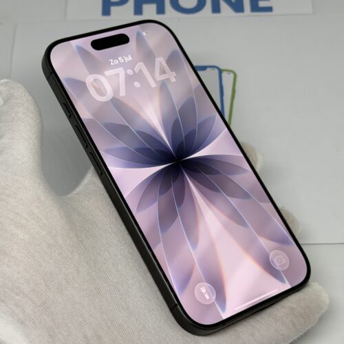 iPhone 17 256GB zwart /E-sim /krasvrij scherm /100% batt /garantie