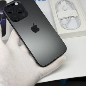 iPhone 16 Pro 128GB zwart /krasvrij scherm /89% batt /garantie