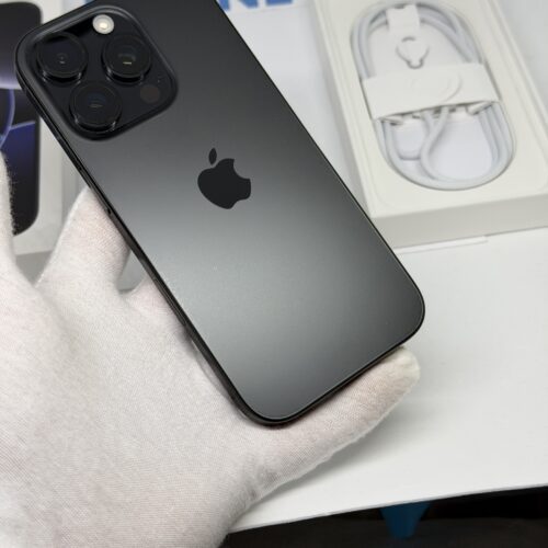 iPhone 16 Pro 128GB zwart /krasvrij scherm /89% batt /garantie