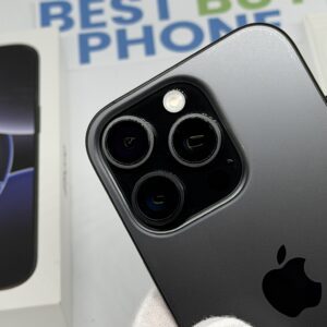 iPhone 16 Pro 128GB zwart /krasvrij scherm /89% batt /garantie