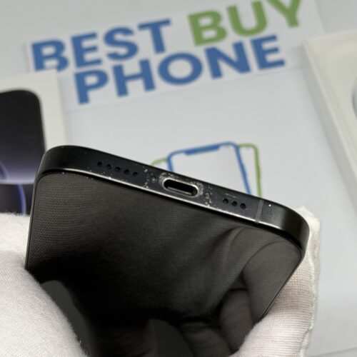 iPhone 16 Pro 128GB zwart /krasvrij scherm /89% batt /garantie