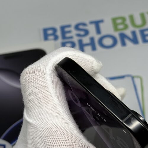 iPhone 16 Pro 128GB zwart /krasvrij scherm /89% batt /garantie