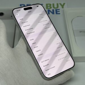 IMG_5427 2 iPhone 17 Pro Max 256GB zilver /krasvrij /100% batt /garantie
