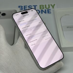 IMG_5428 2 iPhone 17 Pro Max 256GB zilver /krasvrij /100% batt /garantie