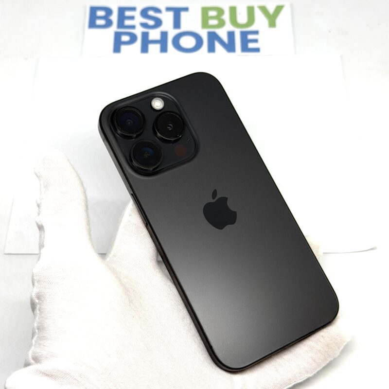 iPhone 15 Pro 256GB zwart /E-sim /krasvrij scherm /88% batt /garantie