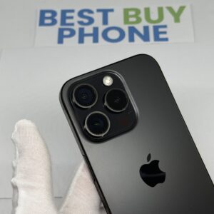 iPhone 15 Pro 256GB zwart /E-sim /krasvrij scherm /88% batt /garantie