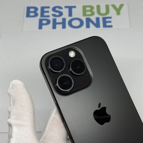 iPhone 15 Pro 256GB zwart /E-sim /krasvrij scherm /88% batt /garantie