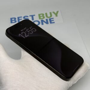 iPhone 15 Pro 256GB zwart /E-sim /krasvrij scherm /88% batt /garantie