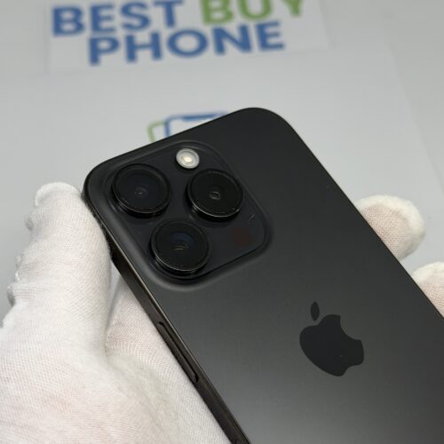 iPhone 15 Pro 256GB zwart /E-sim /krasvrij scherm /88% batt /garantie