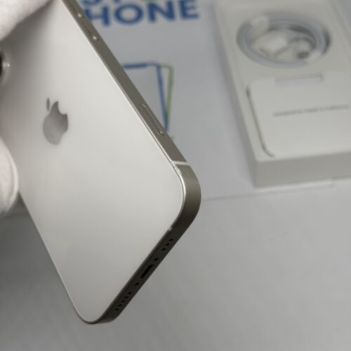 iPhone 14 256GB wit /87% batt /krasvrij glas /garantie