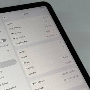 iPad 11e 128GB zilver /ongebruikt + 12 maanden garantie