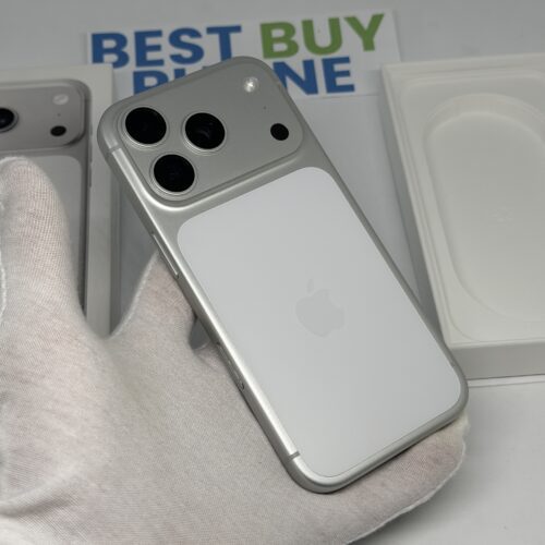 iPhone 17 Pro 256GB wit /krasvrij /100% batt /garantie