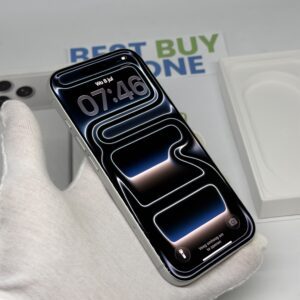 iPhone 17 Pro 256GB wit /krasvrij /100% batt /garantie