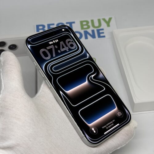 iPhone 17 Pro 256GB wit /krasvrij /100% batt /garantie