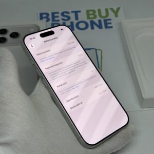 iPhone 17 Pro 256GB wit /krasvrij /100% batt /garantie