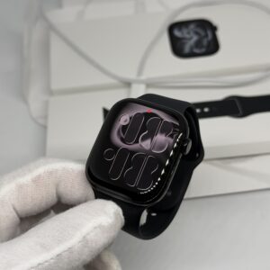Apple Watch series 11 46MM git zwart /100% batt /garantie
