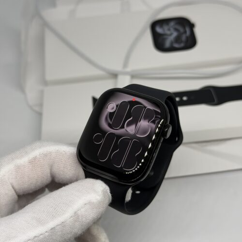 Apple Watch series 11 46MM git zwart /100% batt /garantie