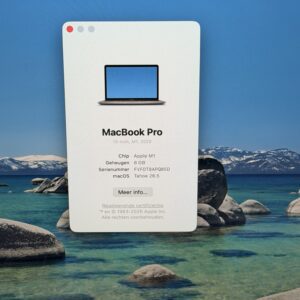 MacBook Pro M1 256GB grijs /licht gebruikt /94% batt /garantie