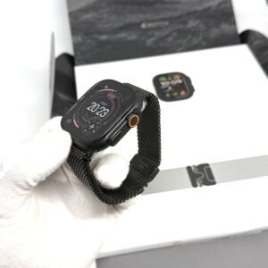 Apple Watch Ultra 2 zwart Milanese band /krasvrij /99% batt /garantie