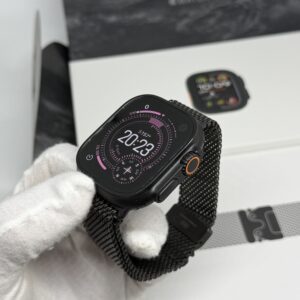 Apple Watch Ultra 2 zwart Milanese band /krasvrij /99% batt /garantie