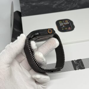 Apple Watch Ultra 2 zwart Milanese band /krasvrij /99% batt /garantie