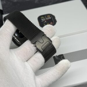 Apple Watch Ultra 2 zwart Milanese band /krasvrij /99% batt /garantie