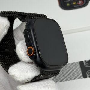 Apple Watch Ultra 2 zwart Milanese band /krasvrij /99% batt /garantie