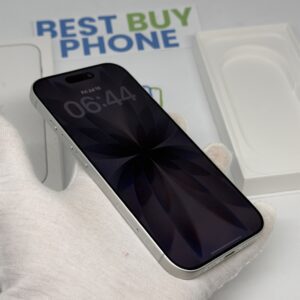 iPhone 17 256GB wit /100% batt /krasvrij /garantie