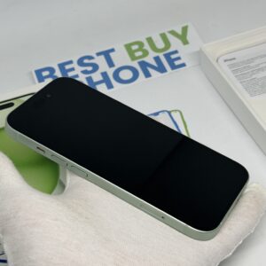 iPhone 15 128GB groen /100% batt /krasvrij /garantie