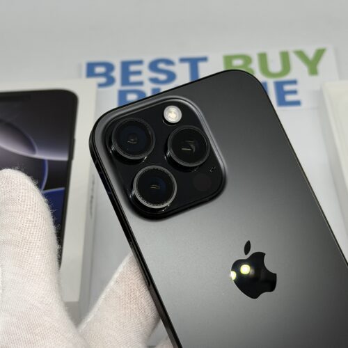 iPhone 16 Pro 256GB zwart /zeer net /93% batt /garantie