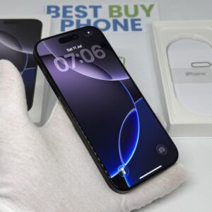 iPhone 16 Pro 256GB zwart /zeer net /93% batt /garantie