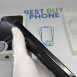 iPhone 16 Pro 256GB zwart /zeer net /93% batt /garantie