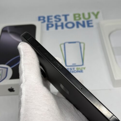 iPhone 16 Pro 256GB zwart /zeer net /93% batt /garantie
