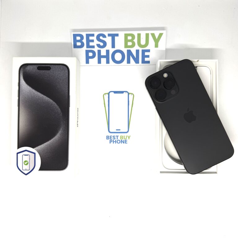 iPhone 15 Pro Max 256GB zwart /zeer net /93% batt /garantie