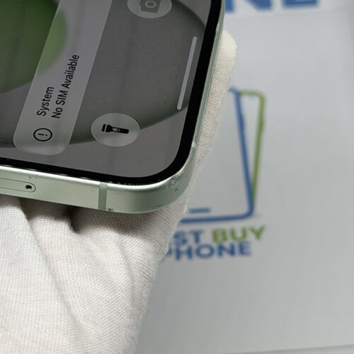 iPhone 15 256GB groen /licht gebruikt /89% batt /garantie