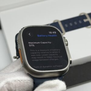 Apple Watch Ultra 2 grijs /oceaan band /91% batt /garantie