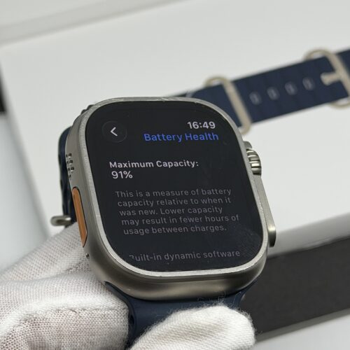 Apple Watch Ultra 2 grijs /oceaan band /91% batt /garantie
