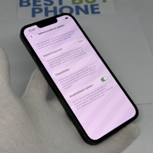 iPhone 13 128GB zwart /zeer net /100% batt /garantie