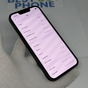 iPhone 13 128GB zwart /zeer net /100% batt /garantie