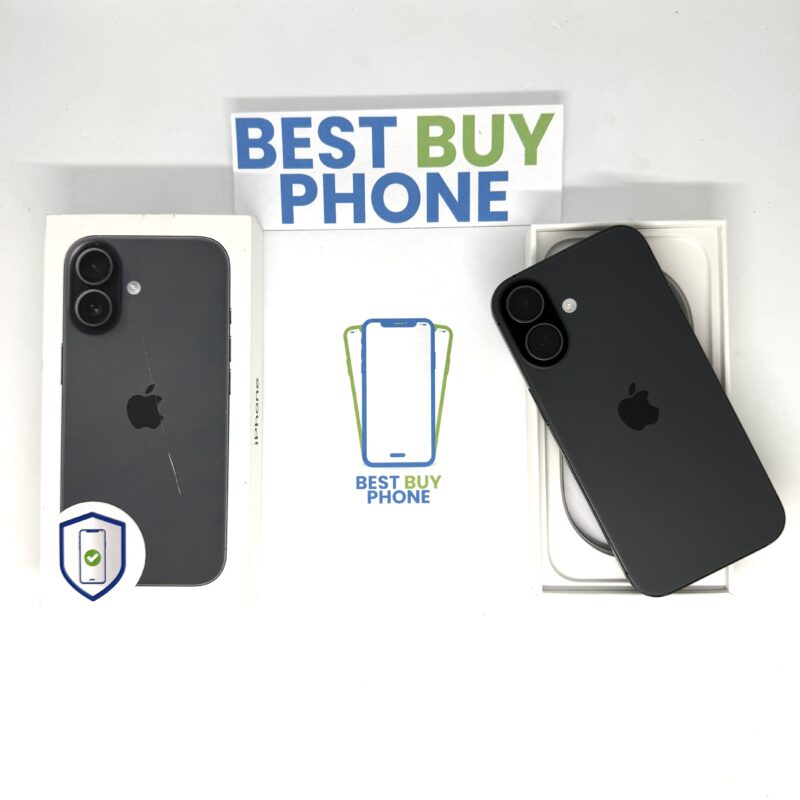 iPhone 17 256GB zwart /100% batt /krasvrij scherm /garantie