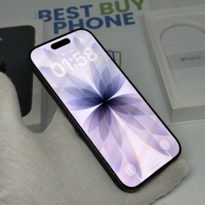 iPhone 17 256GB zwart /100% batt /krasvrij scherm /garantie