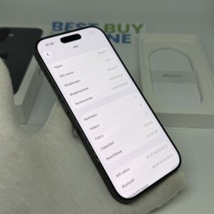 iPhone 17 256GB zwart /100% batt /krasvrij scherm /garantie