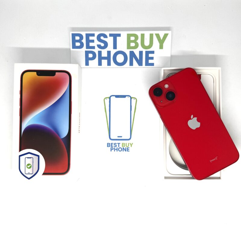 iPhone 14 256GB rood /85% batt /licht gebruikt /garantie