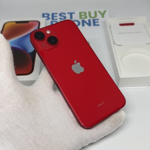 iPhone 14 256GB rood /85% batt /licht gebruikt /garantie