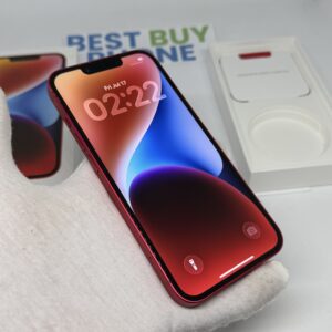 iPhone 14 256GB rood /85% batt /licht gebruikt /garantie