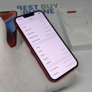iPhone 14 256GB rood /85% batt /licht gebruikt /garantie