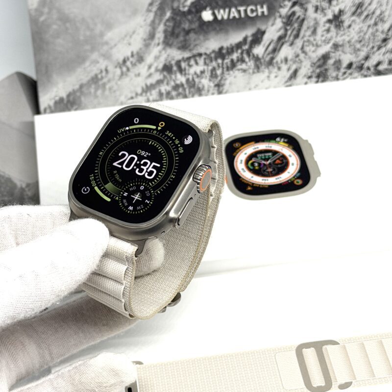 IMG_6055 2 Apple Watch Ultra 1 grijs /trail band /91% batt /garantie